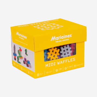 Midi waffle de Marioinex | juguetes relajados con impacto positivo Midi waffle de Marioinex | juguetes relajados con impacto positivo
