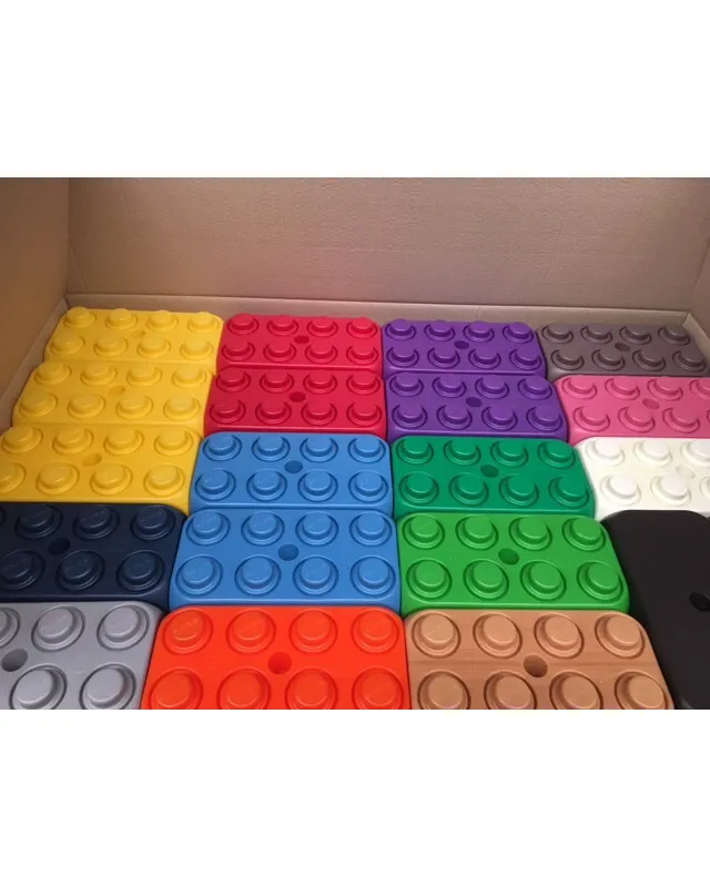 Halve doos ESDA blokken met Kleurafwijking Halve doos ESDA blokken met Kleurafwijking