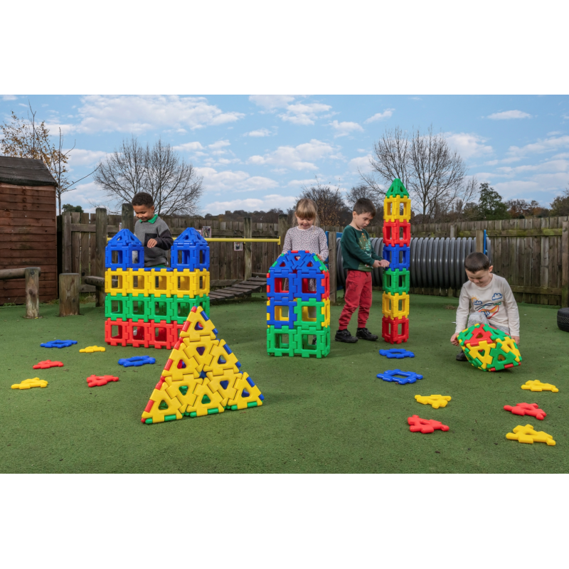 Giant Polydron, Mega set, 160 juguetes a un gran precio