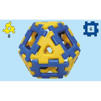 Giant Polydron, Mega set, 160 juguetes a un gran precio