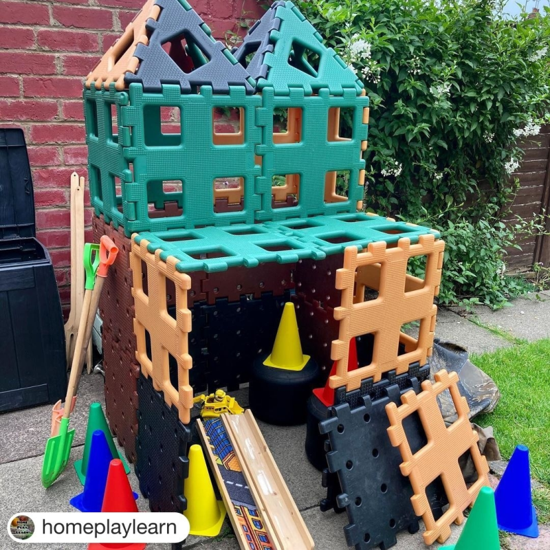 Juguetes de construcción extragrandes para interior y exterior