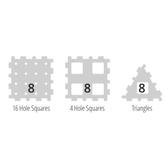 Juguetes de construcción extragrandes para interior y exterior