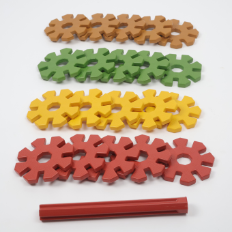 Juguetes de plástico reciclado adecuados para niños a partir de 2 años Juguetes de plástico reciclado adecuados para niños a partir de 2 años