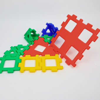 Giant Polydron, Mega set, 160 juguetes a un gran precio