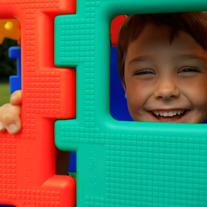 XL speelgoed groot bouwen binnen wafels platen spelen kinderen