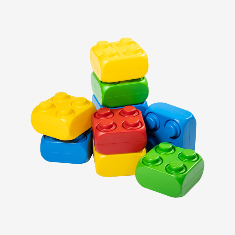 Juego ESDA completo, 4 tipos de bloques y 1 placa a juego, bloques XL Juego ESDA completo, 4 tipos de bloques y 1 placa a juego, bloques XL