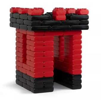 Castillo de caballero, construye tu propio castillo una gran torre azul.