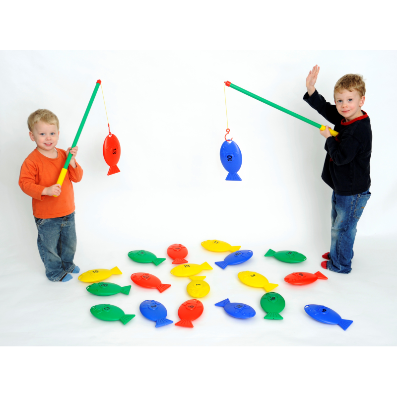 Aprender a contar con peces, gran juego de pesca, atrapar peces Aprender a contar con peces, gran juego de pesca, atrapar peces