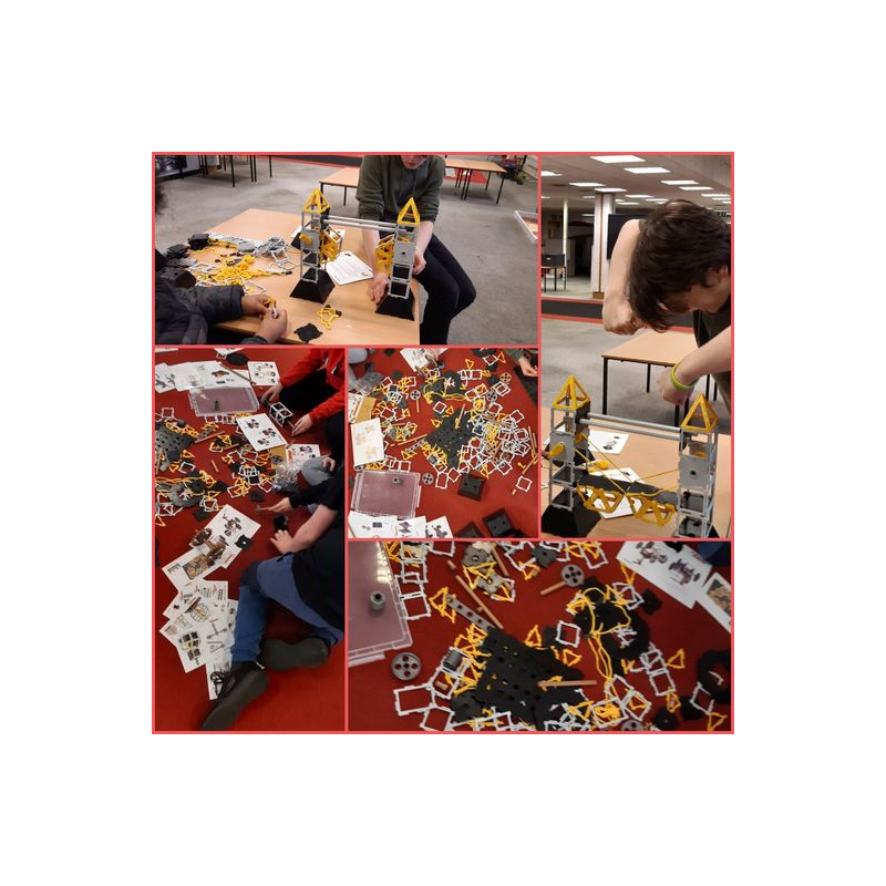 Polydron puentes | Educación STEM | Conjunto de clases en Speelblokken XL Polydron puentes | Educación STEM | Conjunto de clases en Speelblokken XL