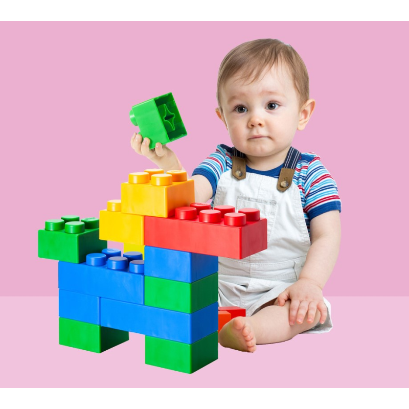 Uniplay bloques, adecuado a partir de 3 meses Uniplay bloques, adecuado a partir de 3 meses
