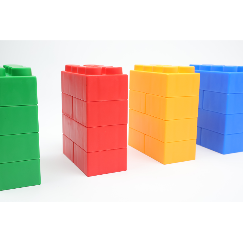 Bloques de construcción blandos únicos hechos de material antibacteriano, seguros para bebés a partir de los 3 años. Bloques de construcción blandos únicos hechos de material antibacteriano, seguros para bebés a partir de los 3 años.