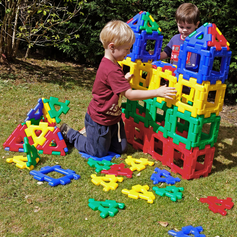 Giant Polydron juguete ideal para el cuidado de niños, el cuidado extraescolar y las escuelas Giant Polydron juguete ideal para el cuidado de niños, el cuidado extraescolar y las escuelas