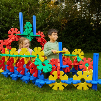 XL juguetes gran construcción waffles de interior platos jugar niños