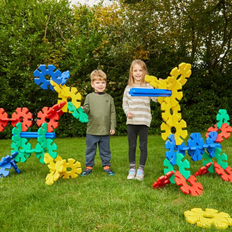 XL juguetes gran construcción waffles de interior platos jugar niños