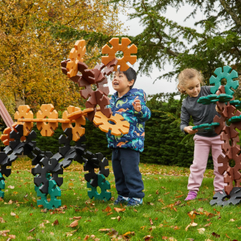XL juguetes gran construcción waffles de interior platos jugar niños