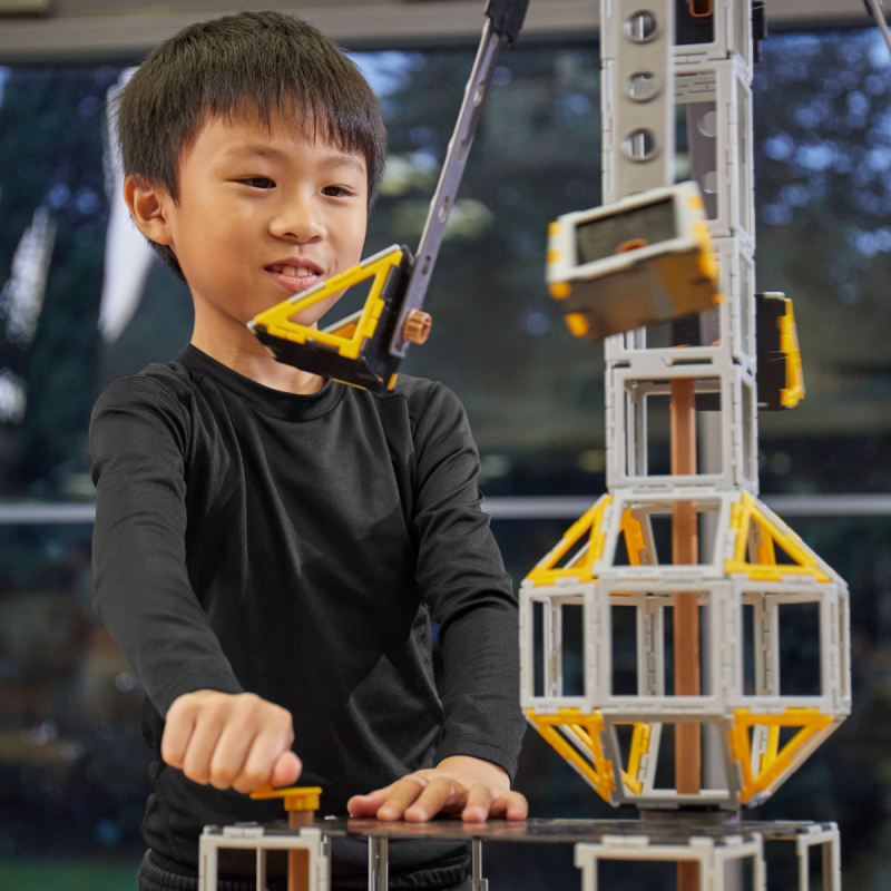 Ingeniería: conjunto de Polydron, educación STEM, ¿cómo funciona una máquina?