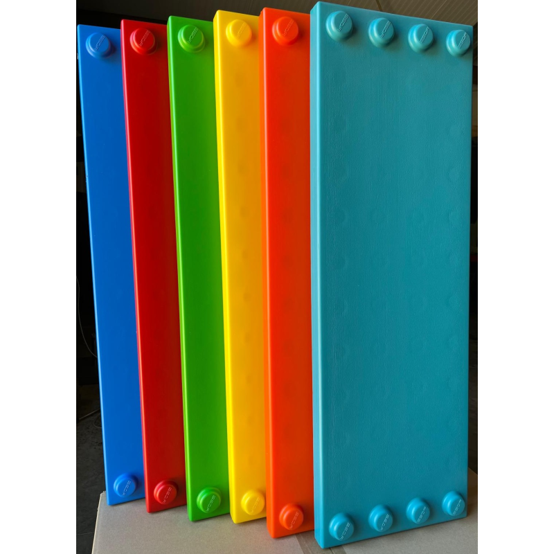 ESDA conjunto de 4 estanterías edificables en diferentes colores