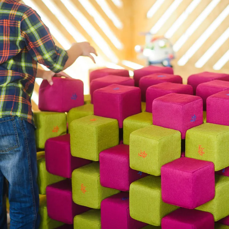 XL 3D blokken met magneet