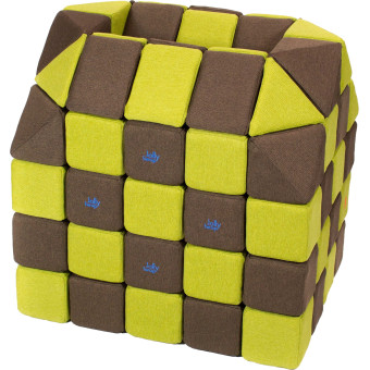 Magnetische blokken met vrolijke kleuren