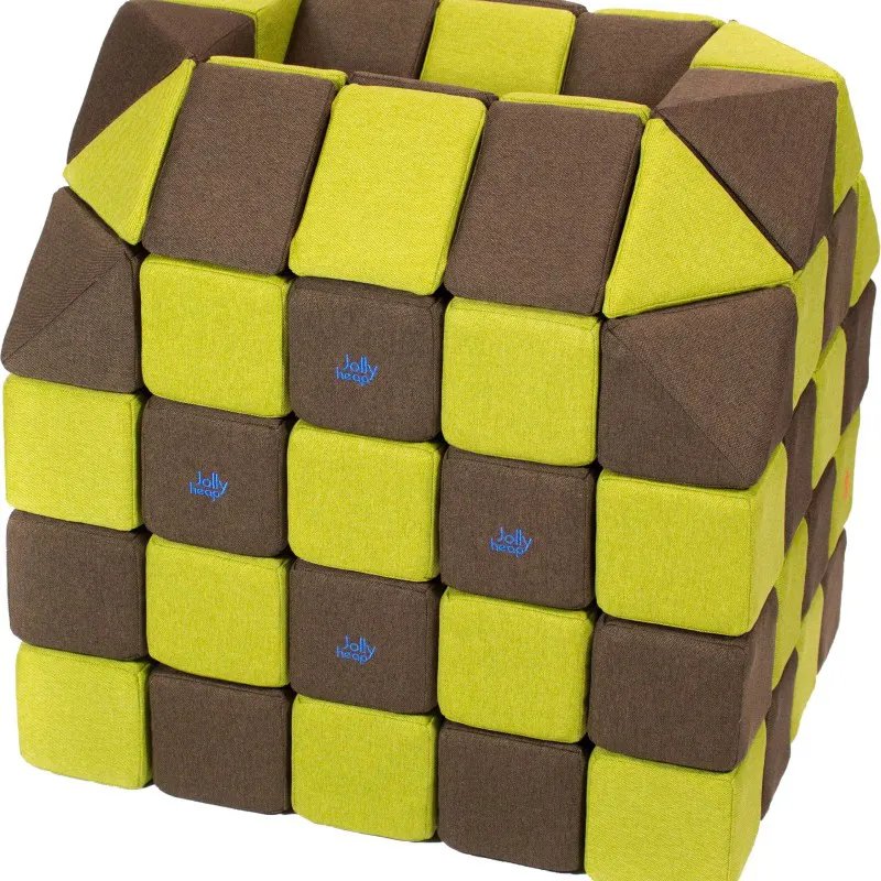 Magnetische blokken met vrolijke kleuren Magnetische blokken met vrolijke kleuren