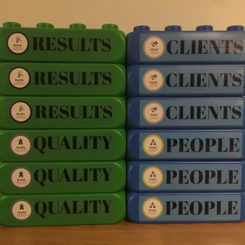 Blok bedrukt met naam Blok bedrukt met naam