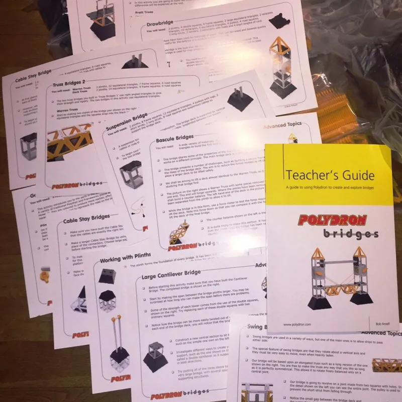 Polydron Bruggen klassenset