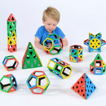 Set Escolar Magnetic Polydron