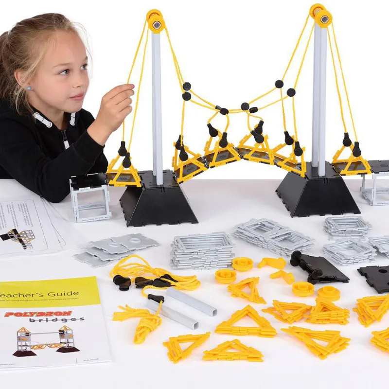 Polydron Bruggen klassenset