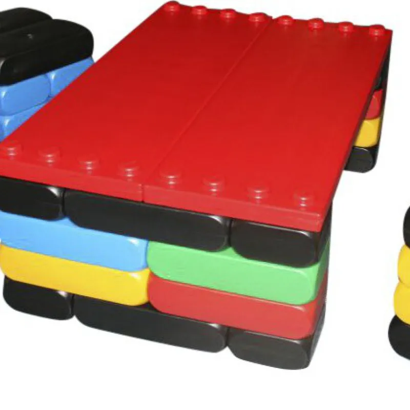 bloques, grandes, mega, lego, Bloques, Construcción, niños