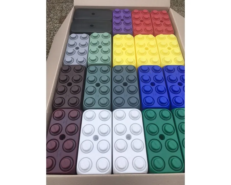 ESDA blokken met kleurafwijking ESDA blokken met kleurafwijking