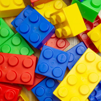 bloques, de, construcción, bloques cuadrados, ladrillos, sostenibles