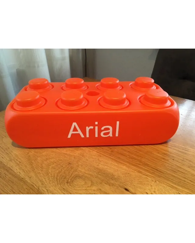 Blok bedrukt met naam Blok bedrukt met naam